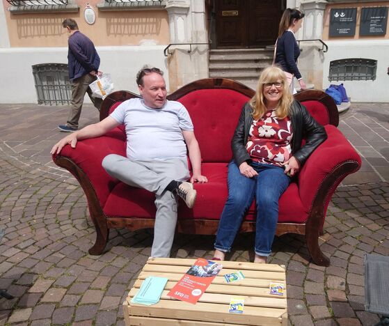 Am 4. Mai in der Kaiserstraße